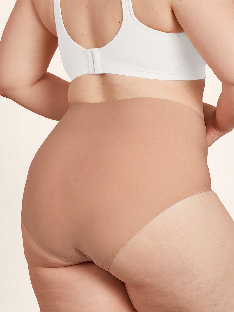 Truekind® Seamless Stretch Mid-Waist Brief
