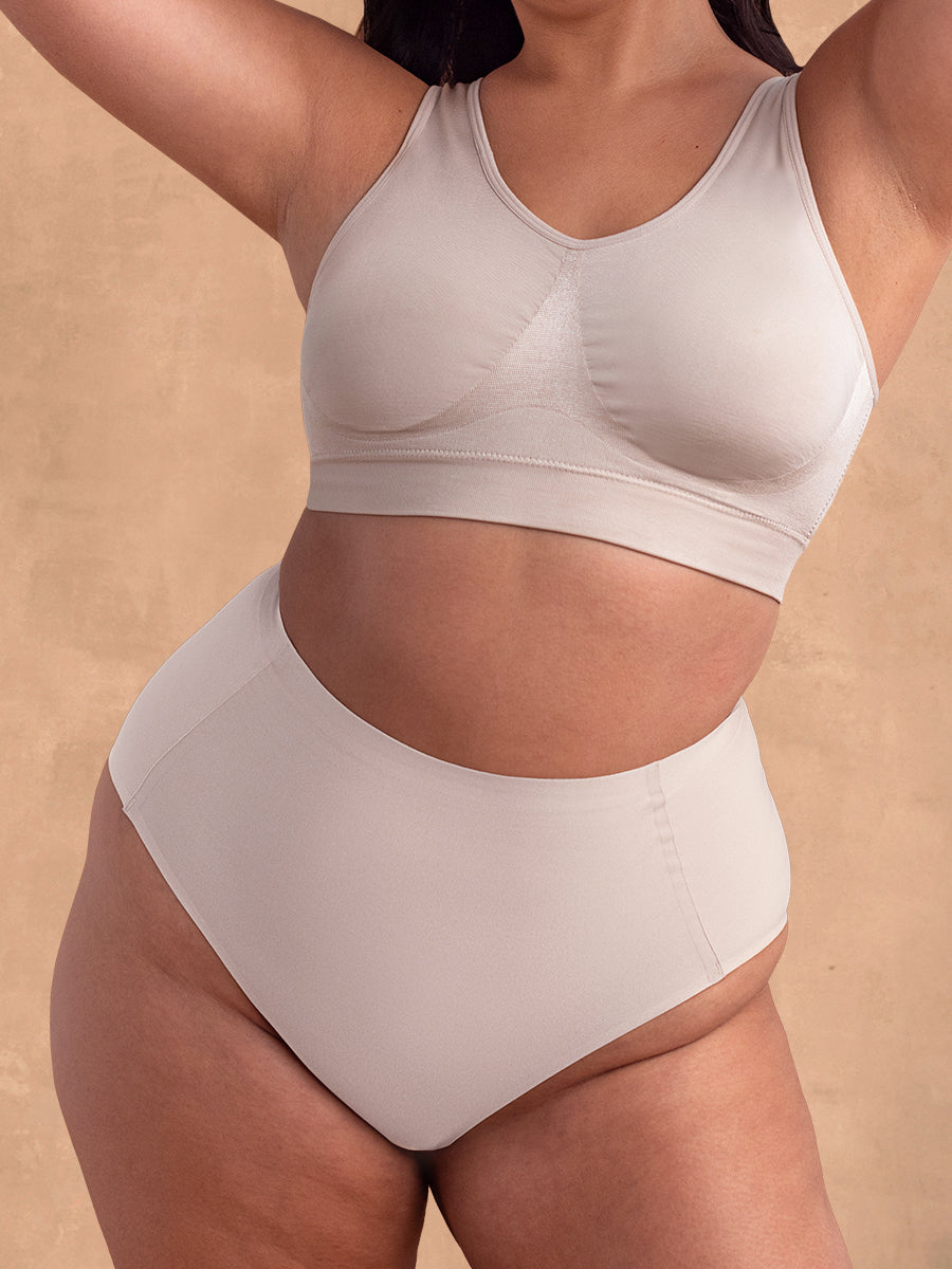 Truekind® Seamless Stretch Mid-Waist Brief