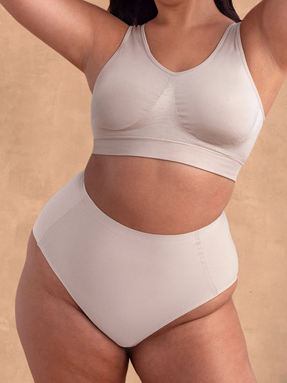 Truekind® Seamless Stretch Mid-Waist Brief