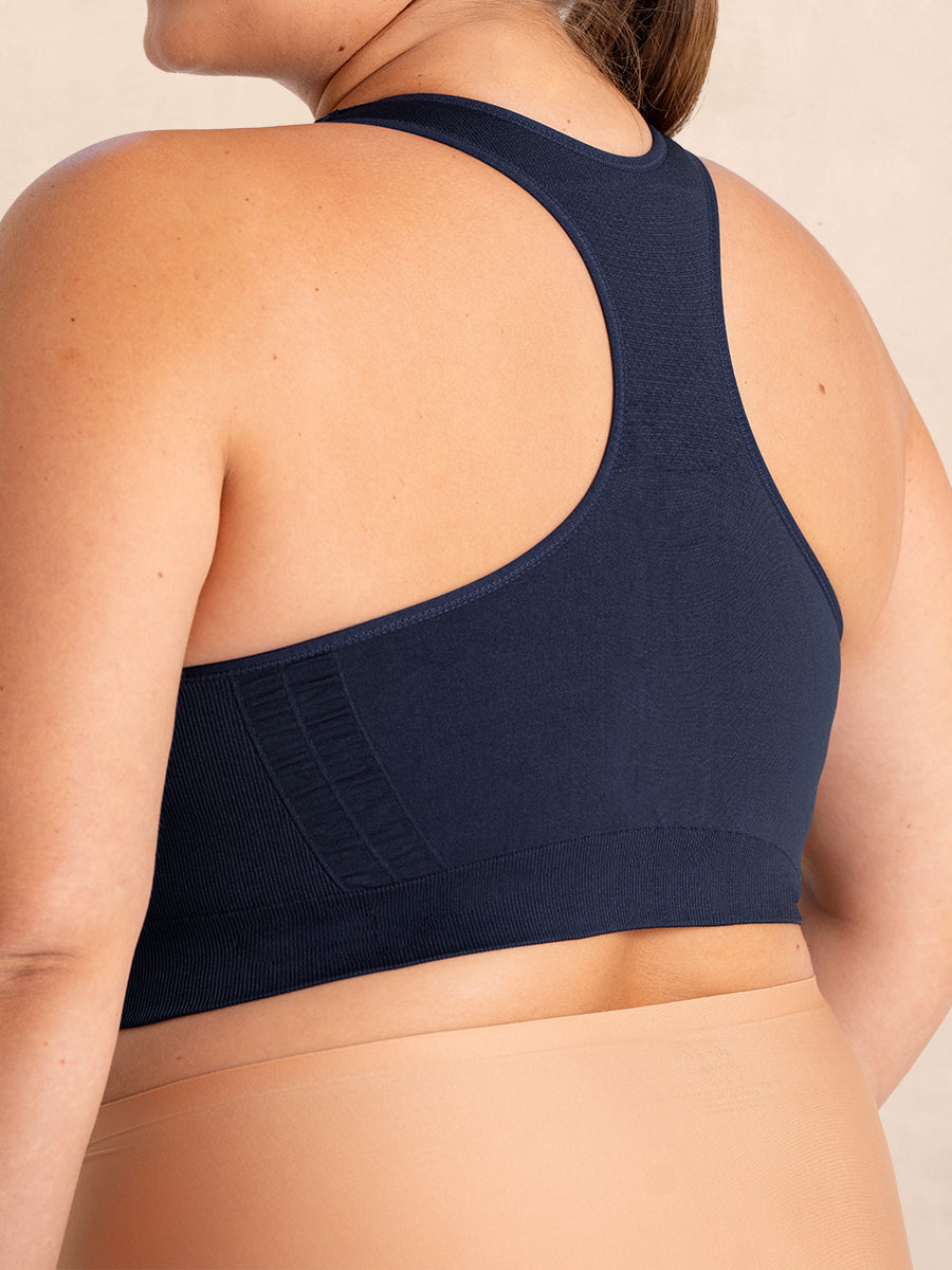 Truekind® Seamless Racerback Sports Bra